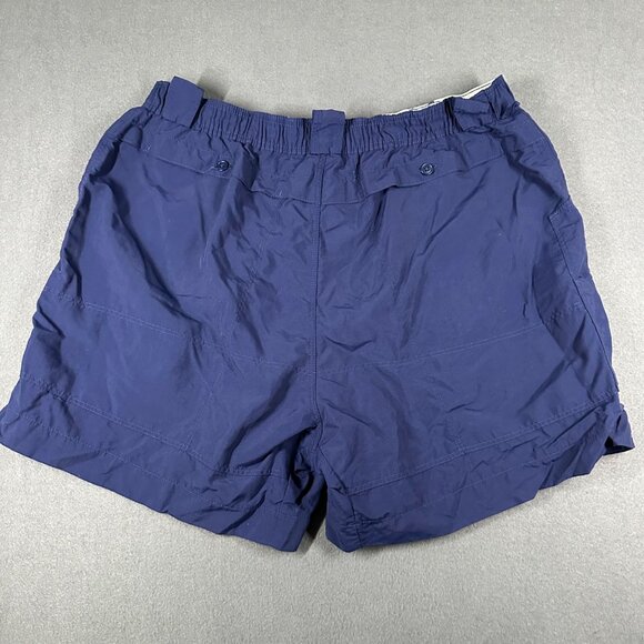 Aftco Mens 44 Navy Blue Nylon Fishing Shorts Hiking Water Quick Dry Pockets - Picture 7 of 7